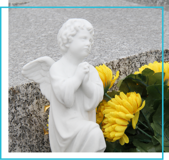 laot caveaux funeraire et sculpture ange